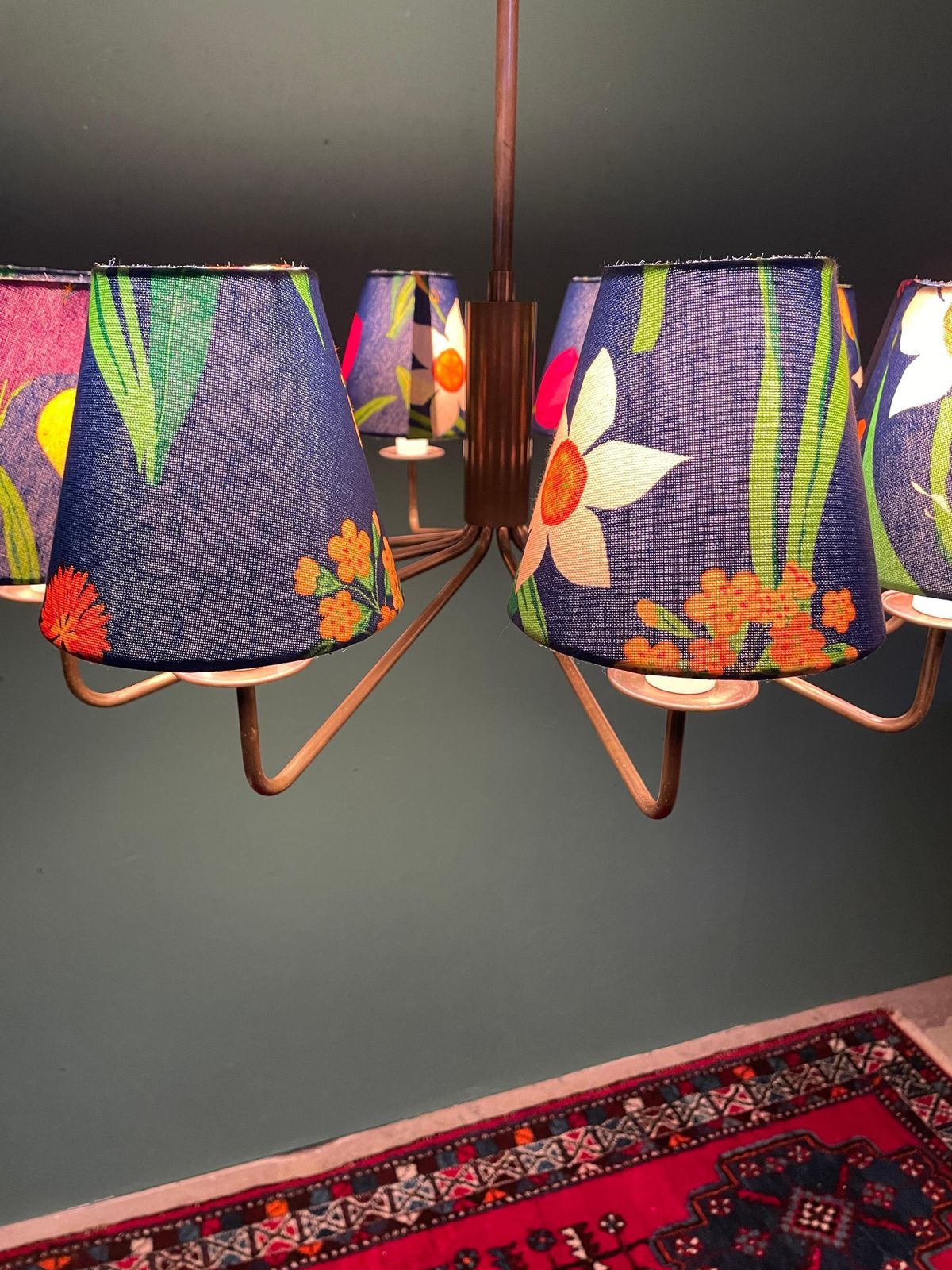 photo vinterior A Mid Century Chandelier By Th Valentiner For Poul Dinesen Of Denmark