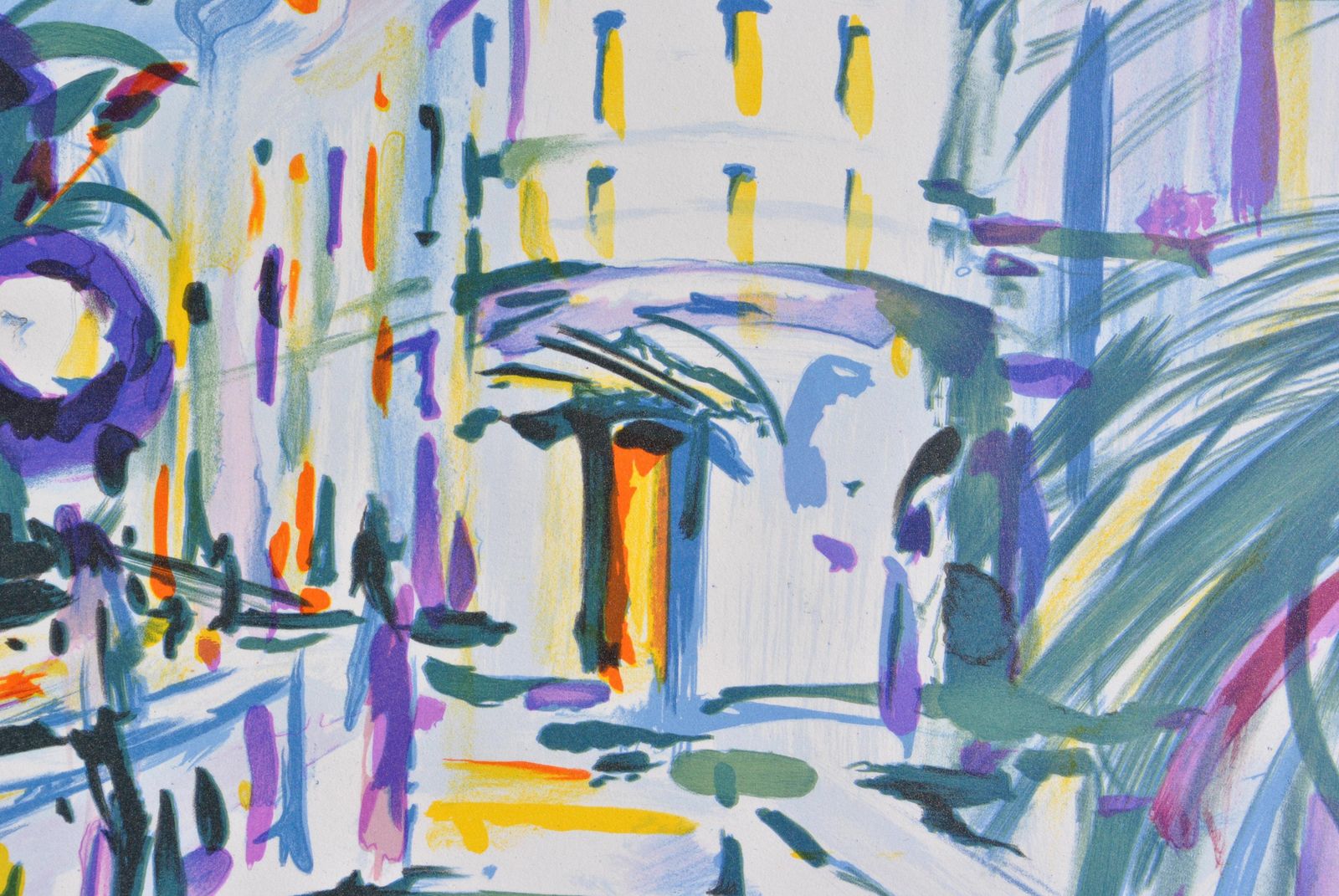 photo furniture Pierre Bellierriviera : Negresco Palace   Original Lithograph, Handsigned & Ltd /2501982