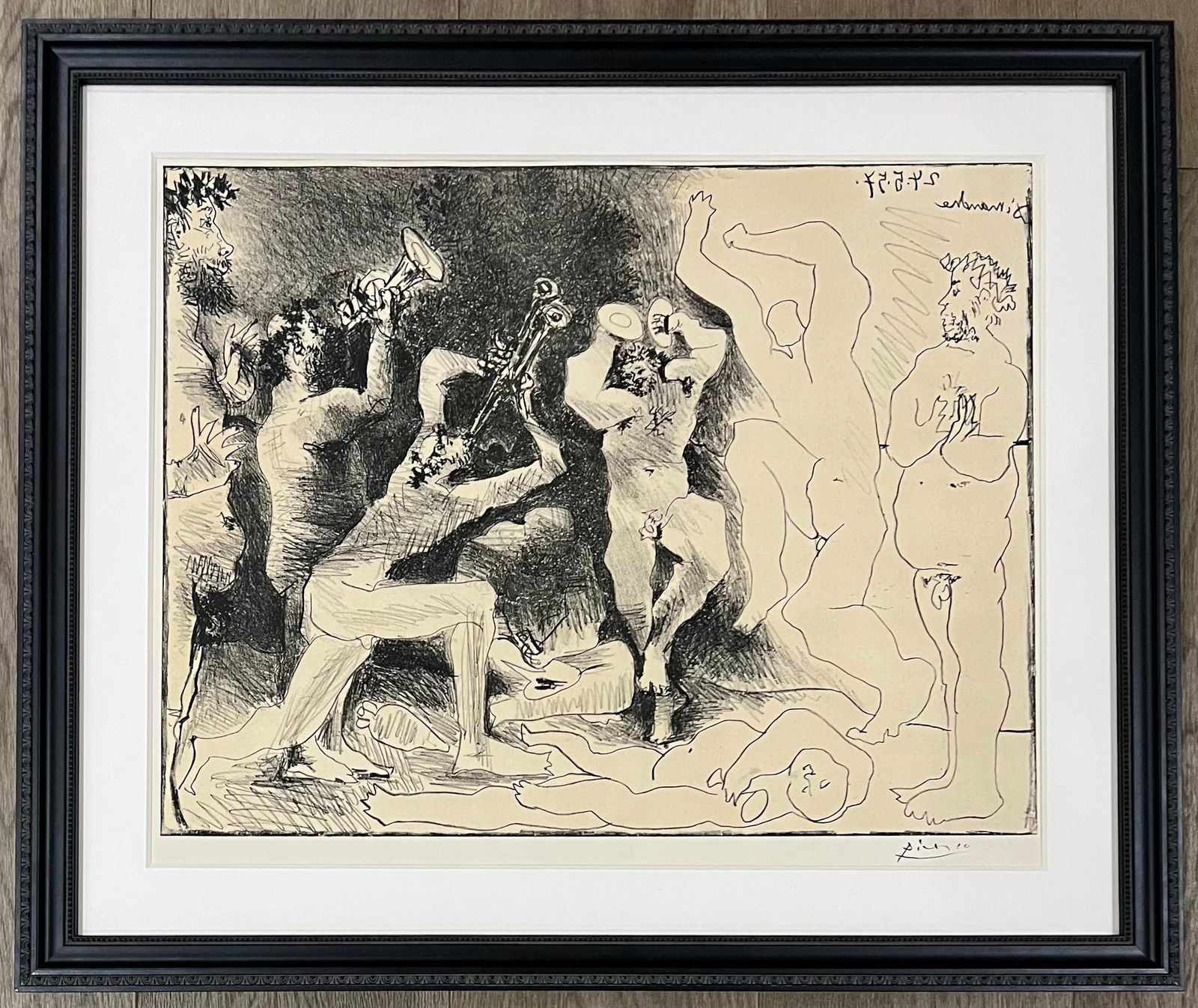 Pablo Picassopablo Picasso   La Danse Des Faunes1957