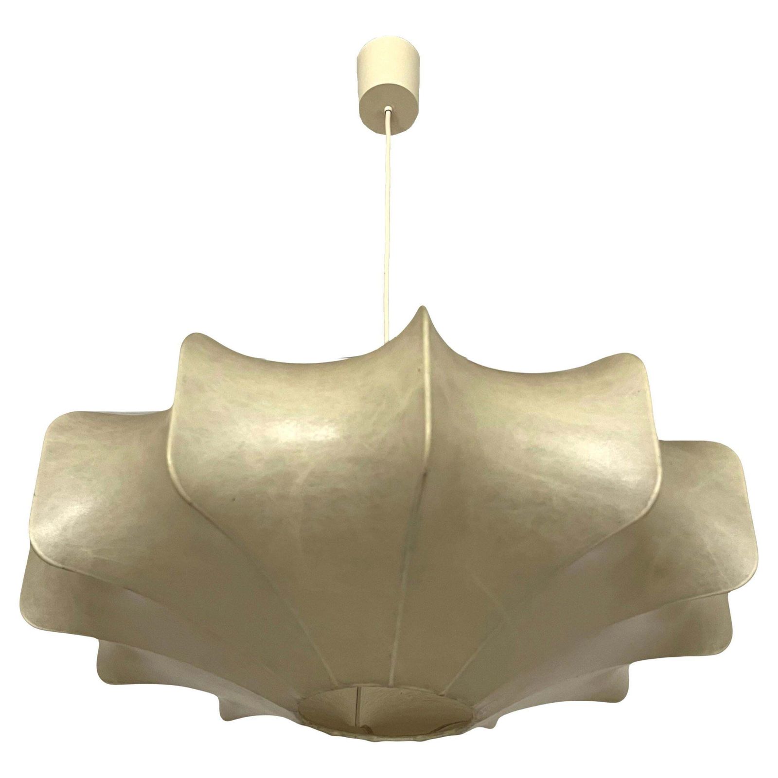 German Mid Century "Cocoon" Chandelier By Goldkant Leuchten, 1960s