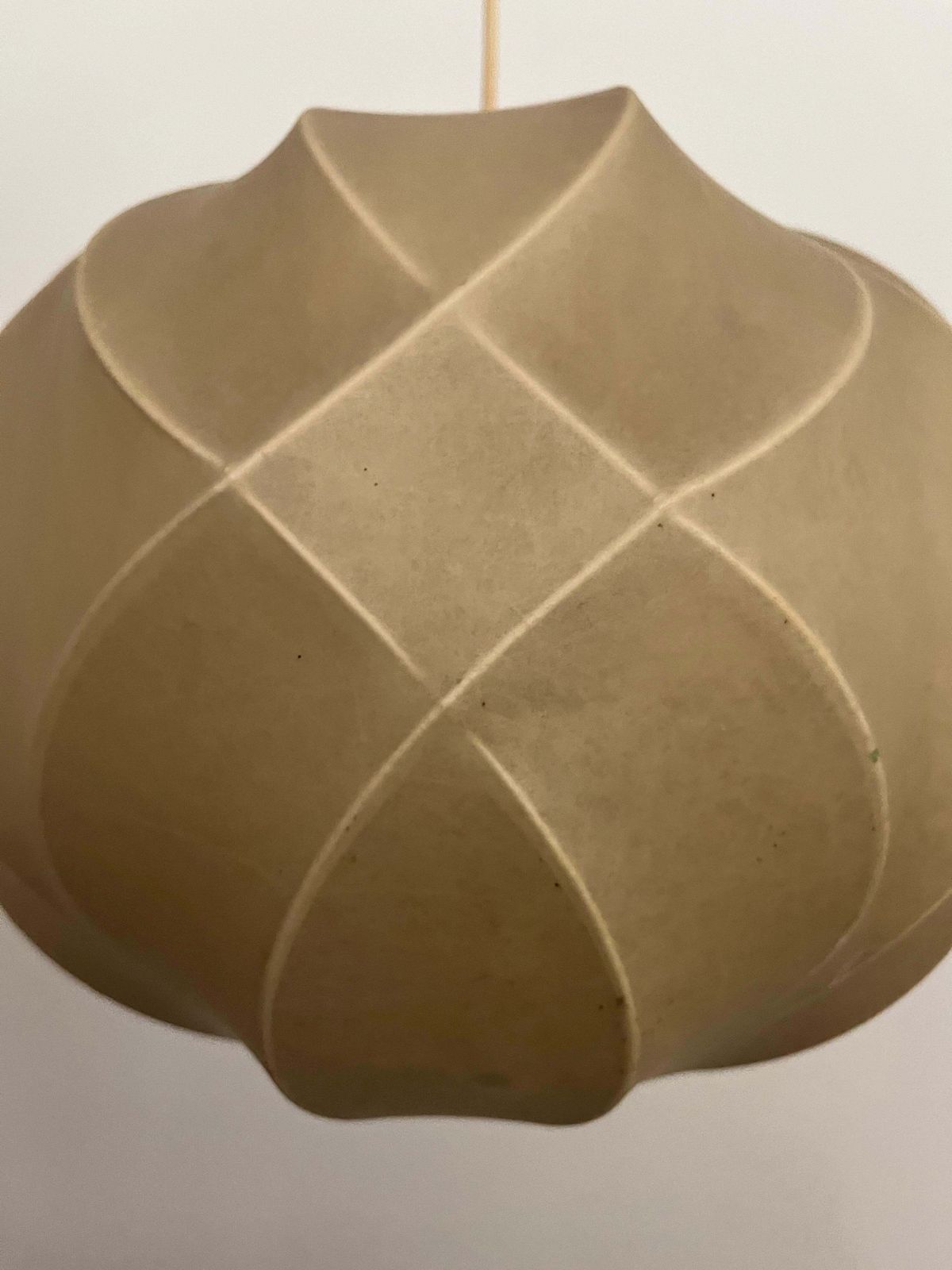 German Mid Century Cocoon Chandelier By Friedel Wauer For Goldkant, 1960s photo 1938.0