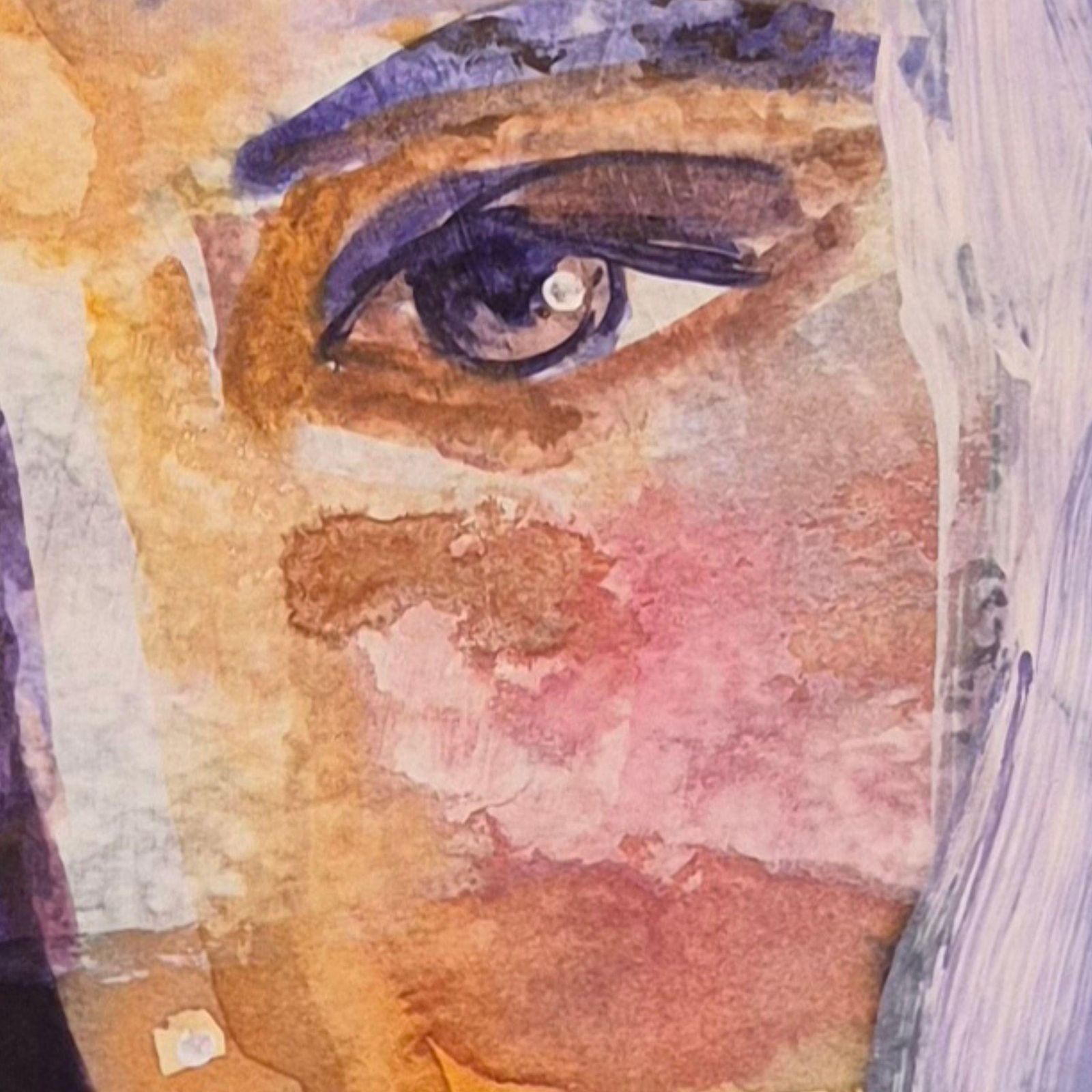 Anna Masiul Gozdeckaimprovisations, Contemporary Painting, Acrylic On Paper, Polish Artist2026 photo 221.0