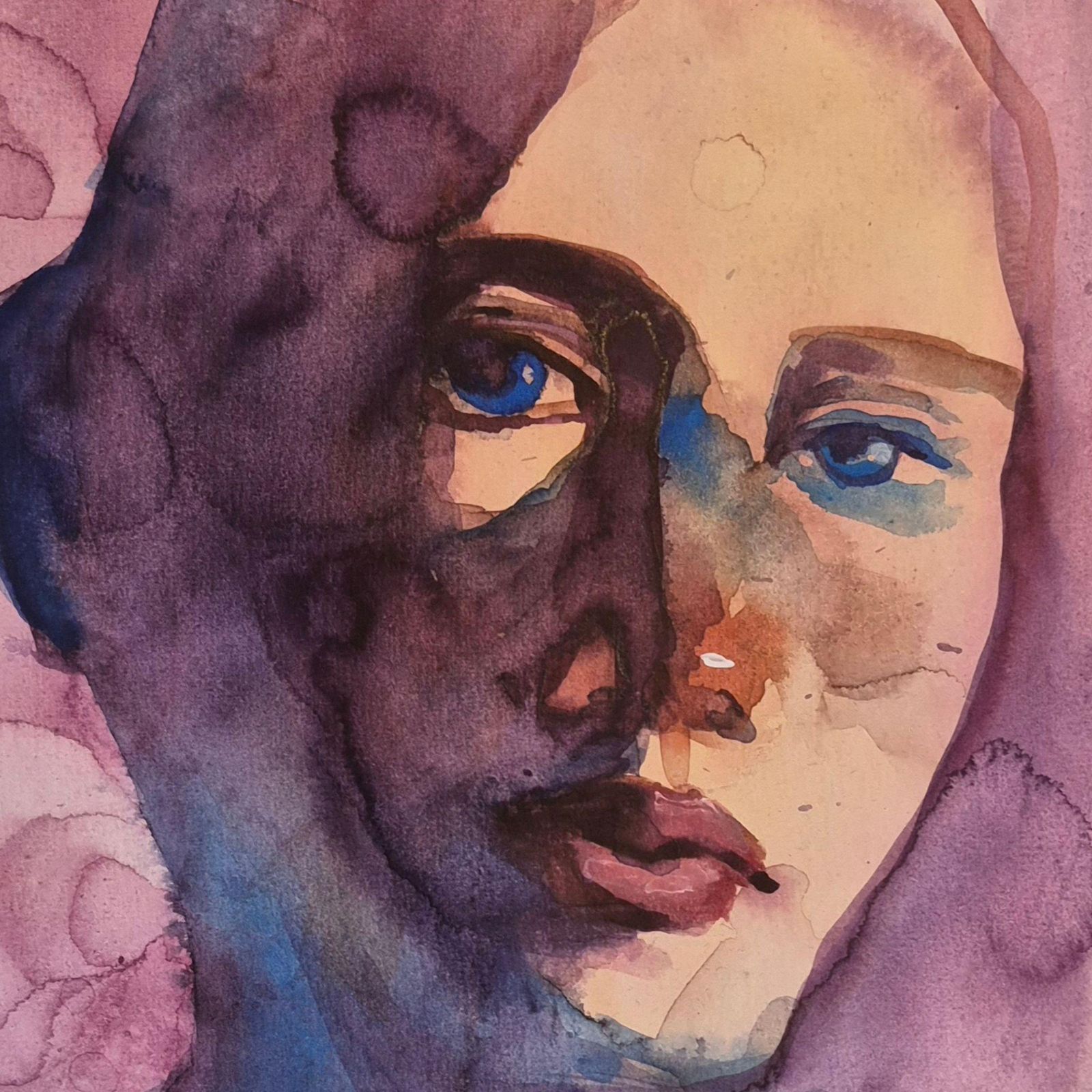 Anna Masiul Gozdeckaimprovisations, Contemporary Painting, Acrylic On Paper, Polish Artist2026 photo Art