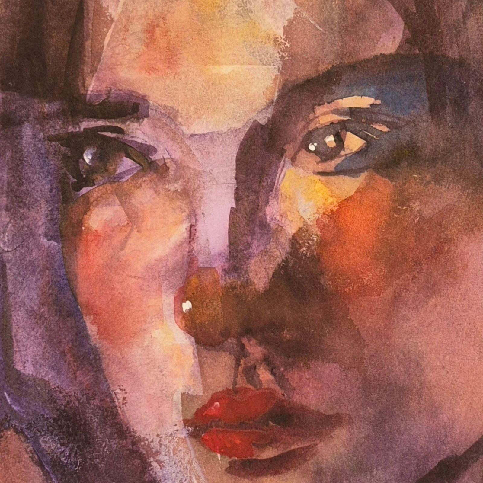 Anna Masiul Gozdeckaimprovisations, Contemporary Painting, Acrylic On Paper, Polish Artist2026 photo 239.0