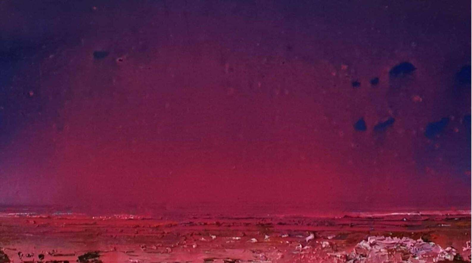 Barbara Hubertend Of Summer 2. Contemporary Oil Landscape Painting, Polish Artist2025 photo 998.0