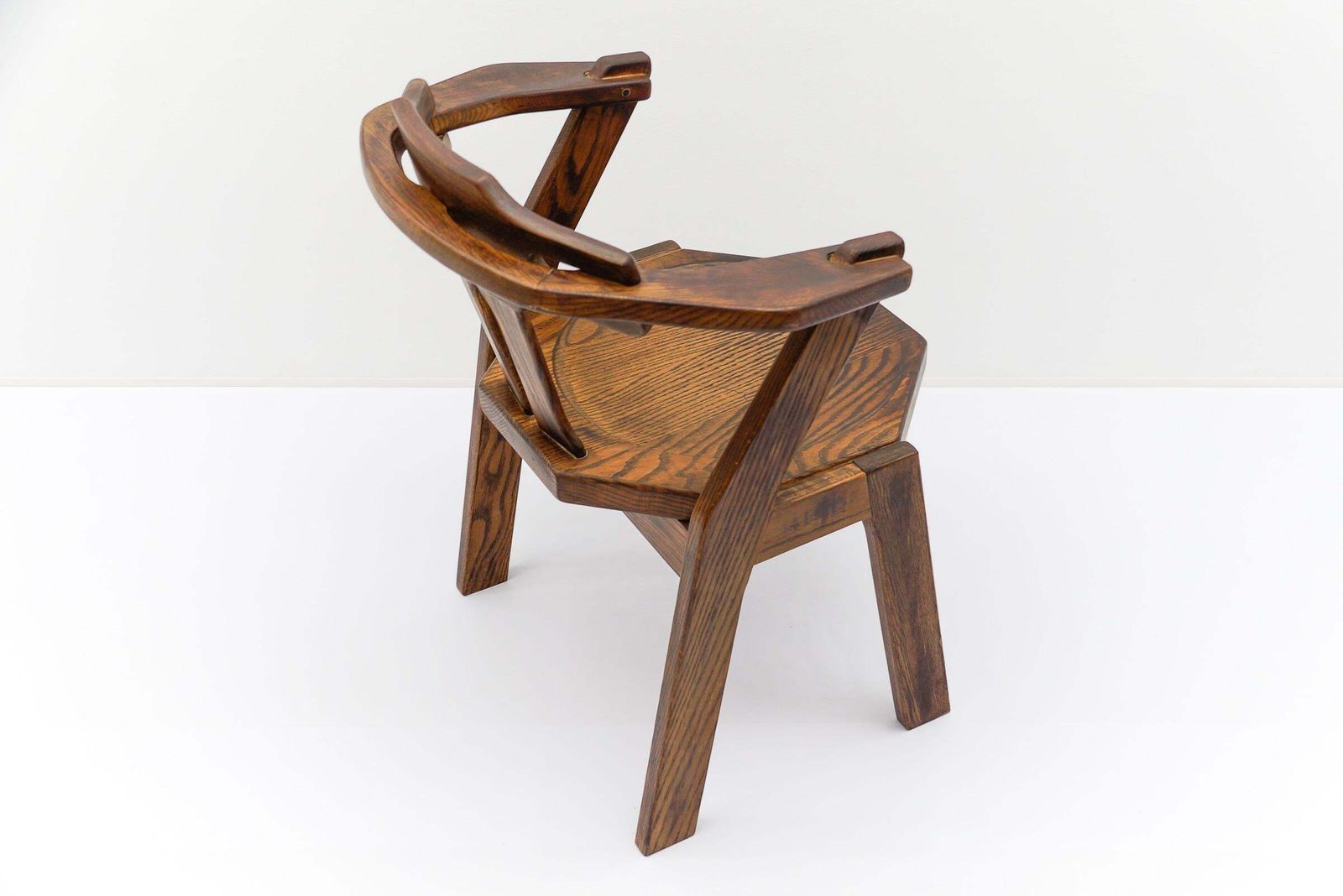 French Provincial Oak Chair, 1960s Mid Century Modern photo buy