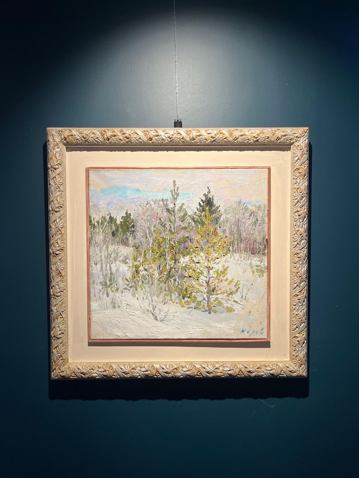 Georgij Moroz" Foresta" Olio Su Tela Cm. 50 X 482000 photo Art