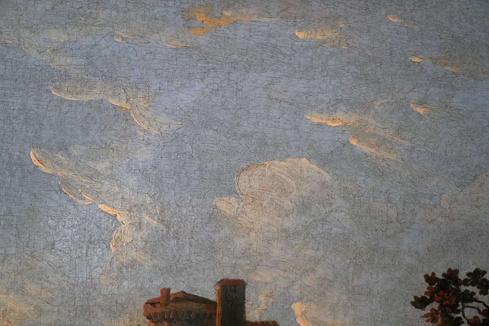 photo buy Capriccio Tivoli Landscape   British 18th Century Old Master Art Oil Paintingcirca 1770