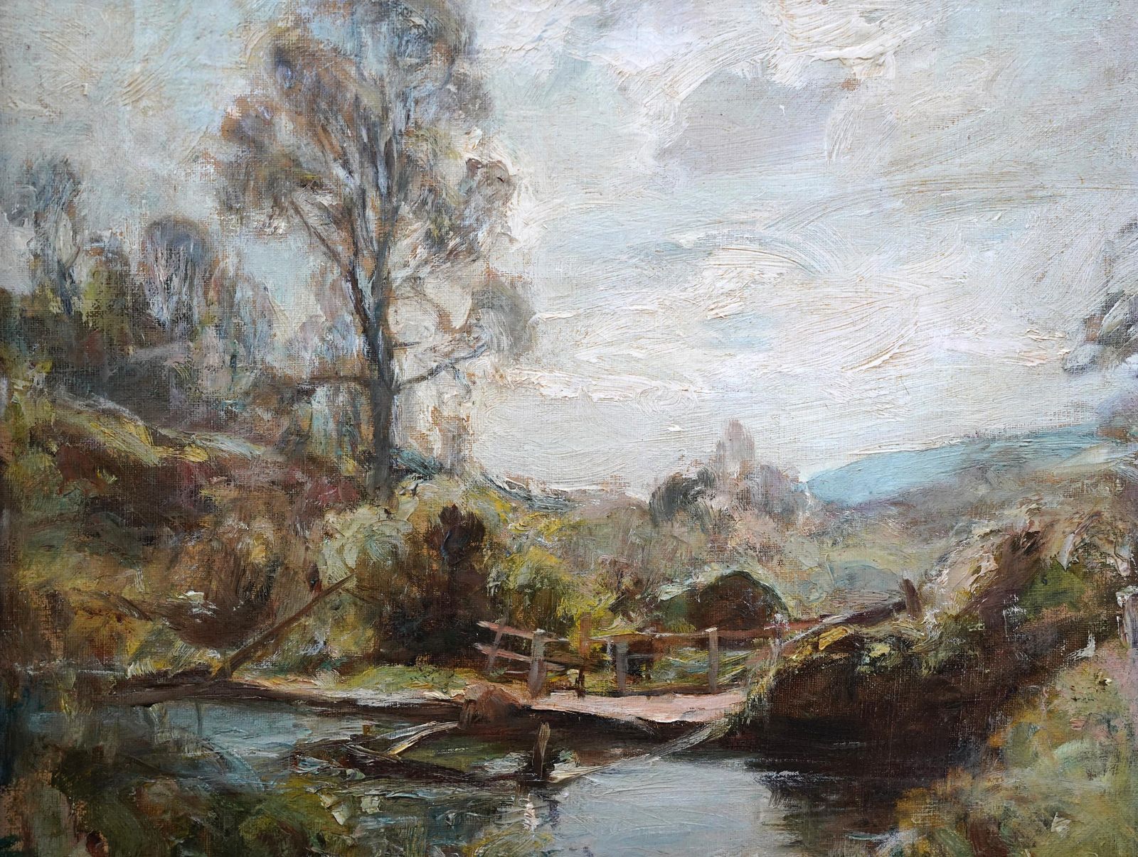 Charles Lawton Wingatescottish Landscape   Scottish Victorian Impressionist Art Oil Painting Scotlandcirca 1890 photo Art