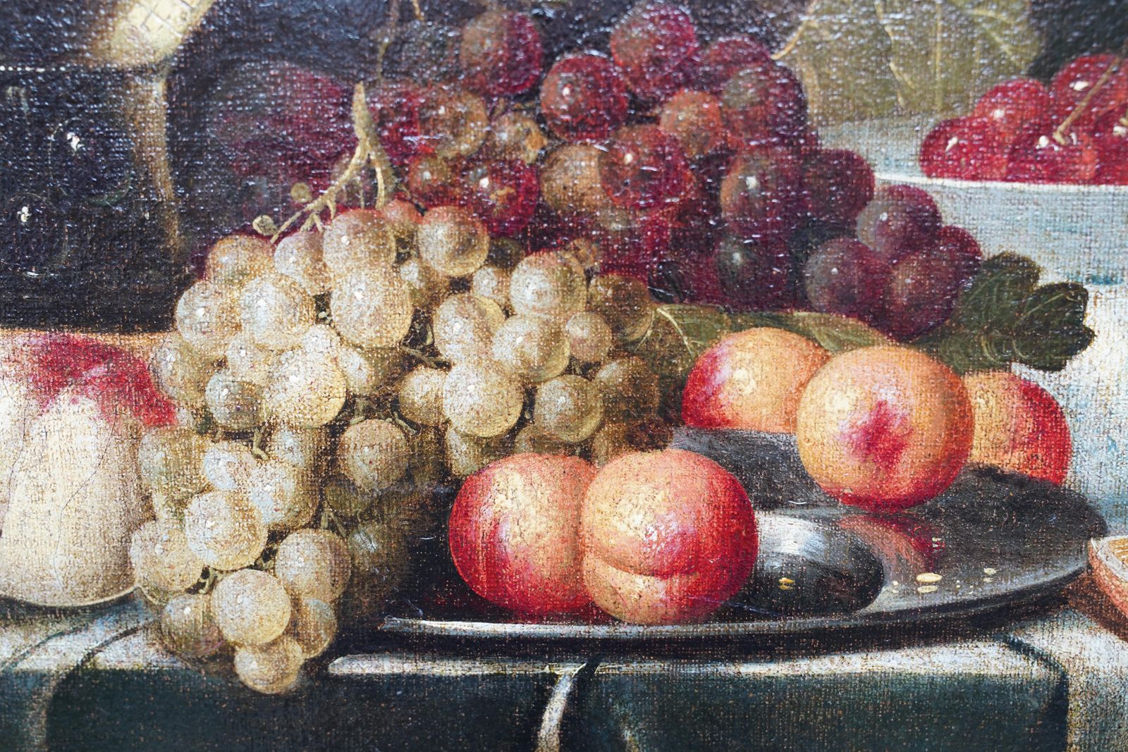 photo for sale Still Life Of Fruit   Dutch 17th Century Art Old Master Still Life Oil Paintingcirca 1660