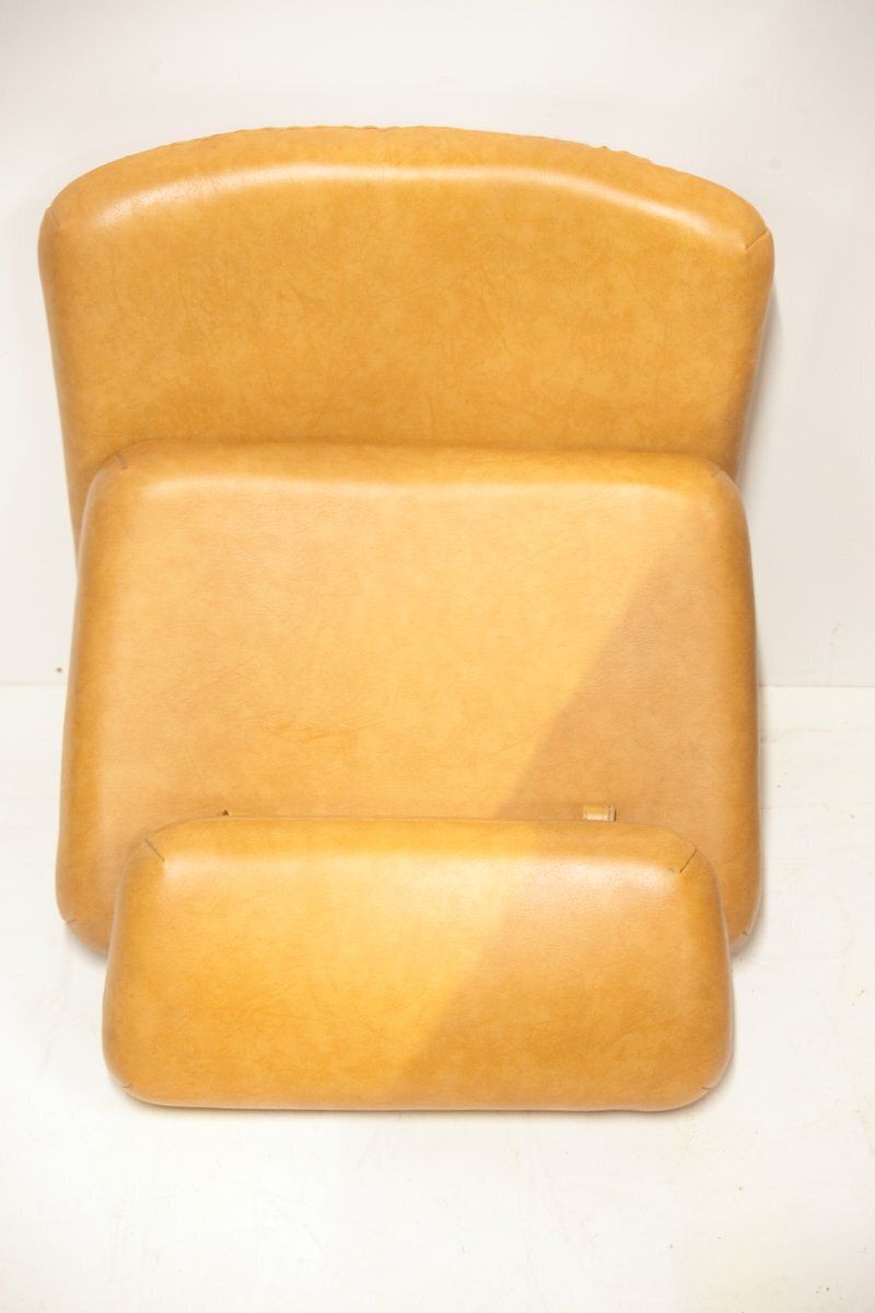 Furniture Mid Century Swivel Armchair By Miroslav Navratil For Interier Praha, 1970s photo