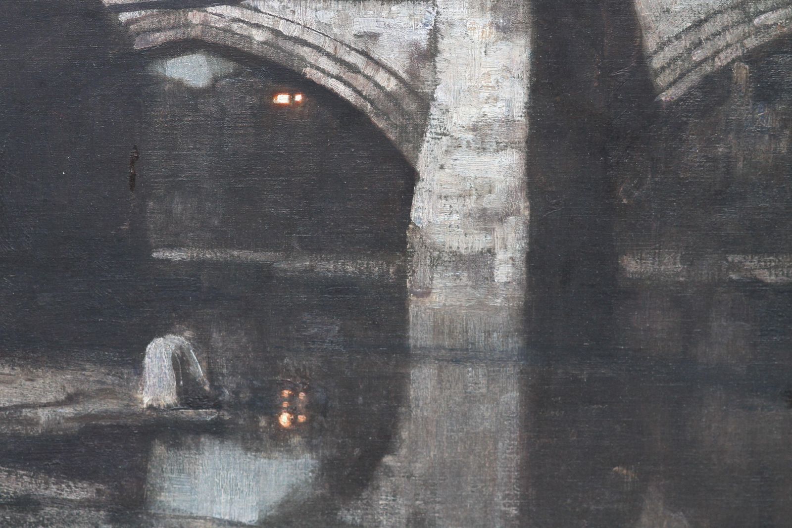 Harold Speed Alcantara Bridge Toledo   British Victorian Art Spanish Landscape Oil Painting1894 photo vinterior