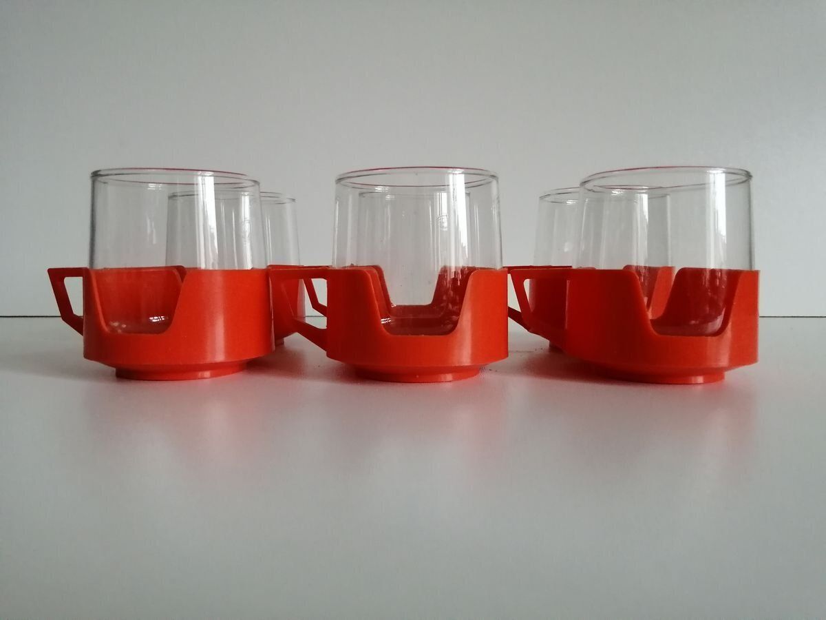 Vintage Glazenset Van Simax, Set Van 6 photo furniture