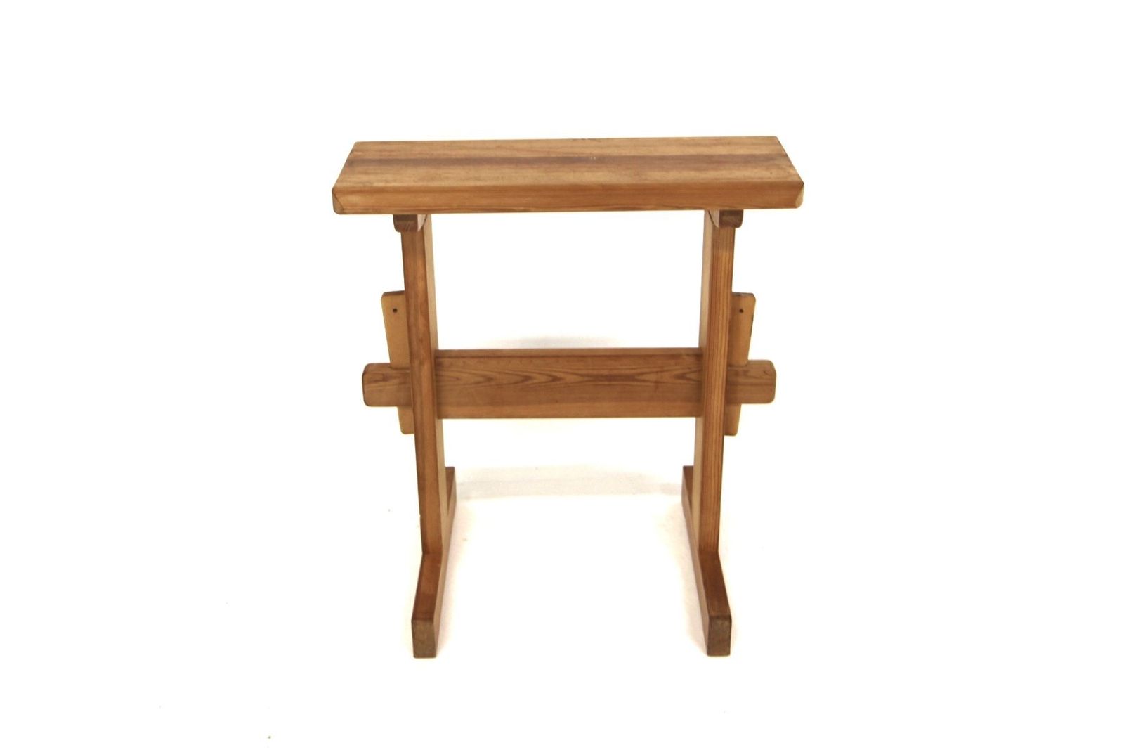 Scandinavian Pine Stool, Sweden, 1970s photo furniture