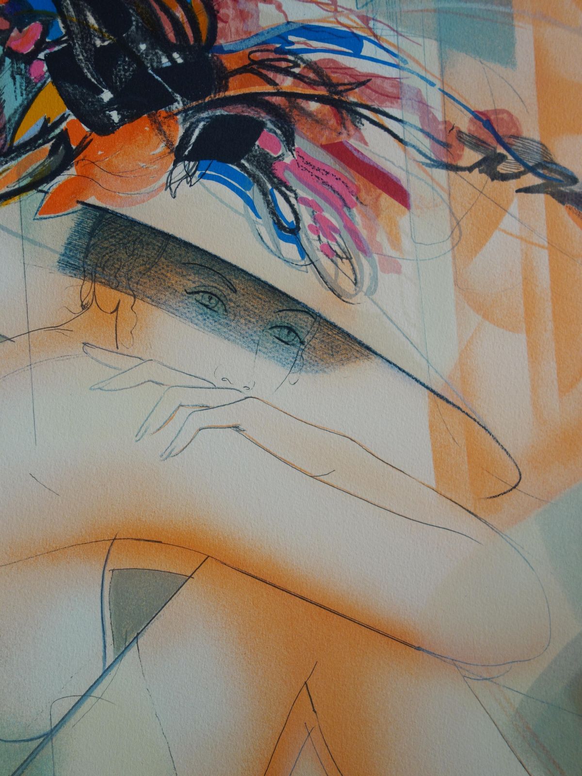 Jean Baptiste Valadiemodern Marilyn   Original Handsigned Lithograph photo 217.0