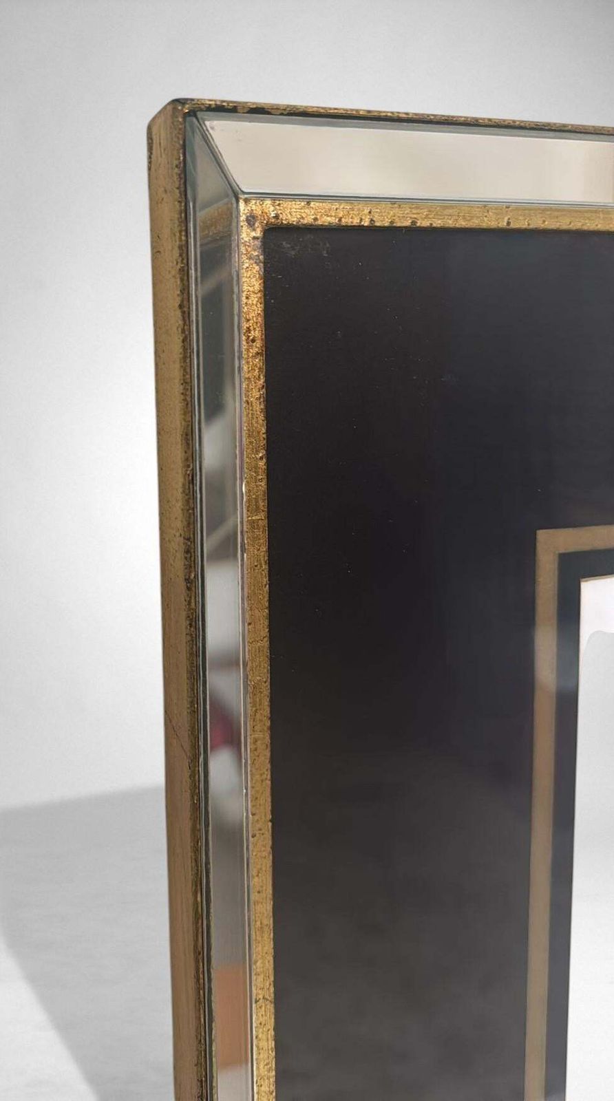 photo vintage Marco Lodola Screenprint On Paper (No. 30/70) With Mirrored Frame