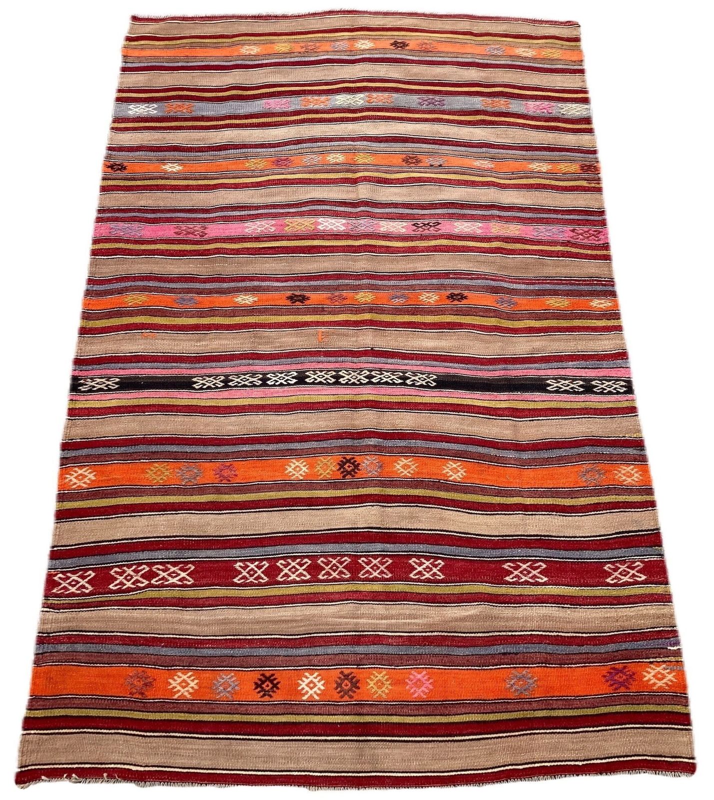 Vintage Anatolian Kilim 2.62m X 1.60m photo furniture