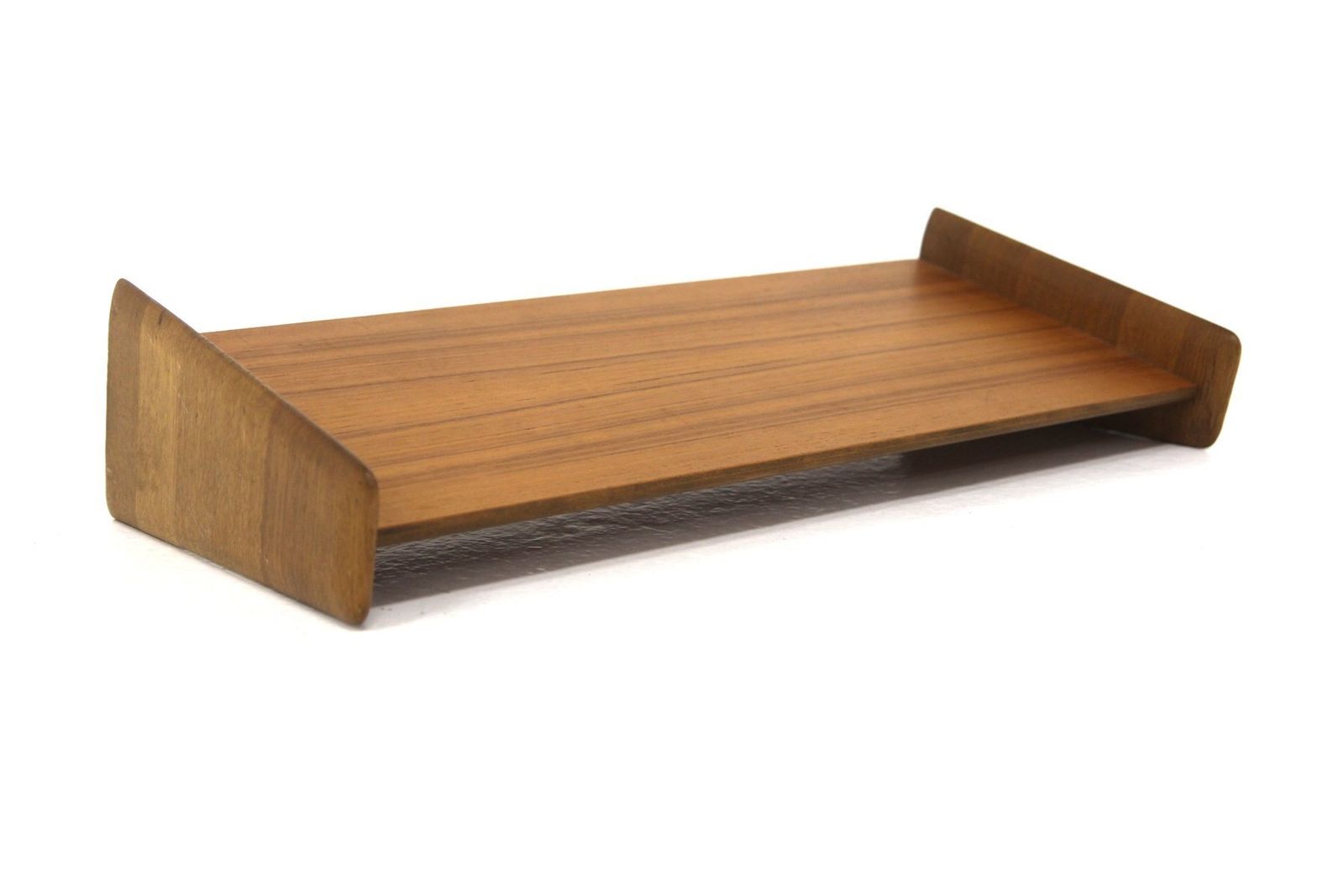 Teak Wall Shelf By Fröseke Nybrofabriken Ab, Sweden, 1960s photo furniture