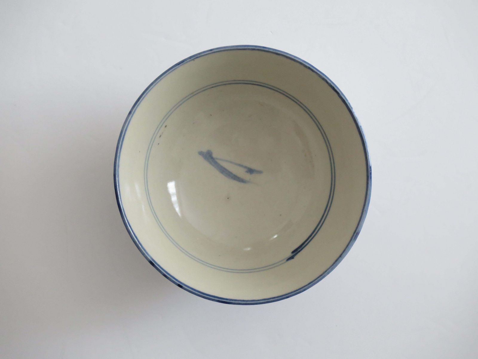 photo buy Set Of Five Chinese Porcelain Berry Bowls Blue And White Hand Painted, 20th C
