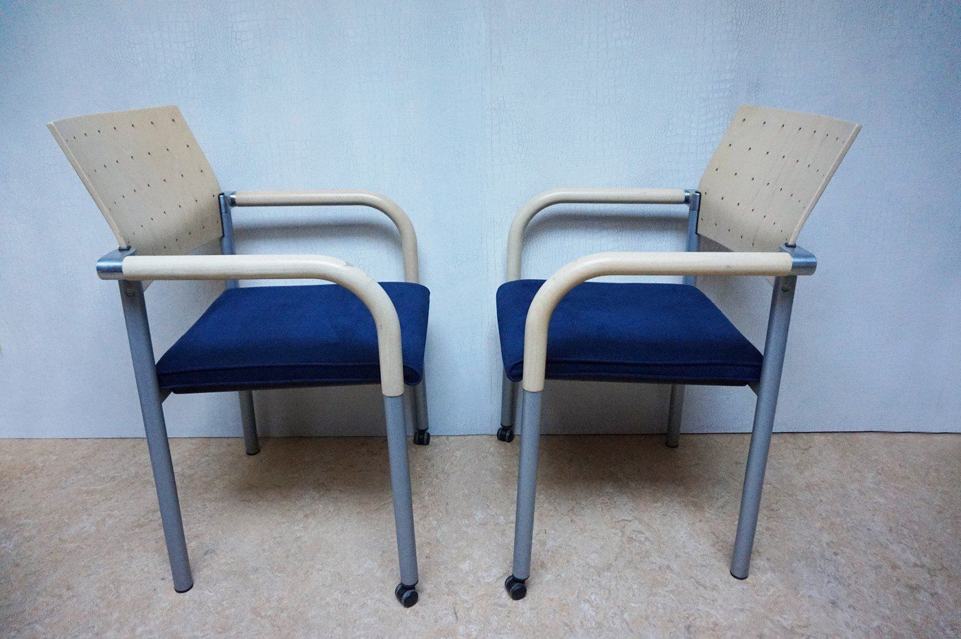 Postmodern Armchairs By Wiesner Hager For Arge2, 1983, Set Of 5 photo buy