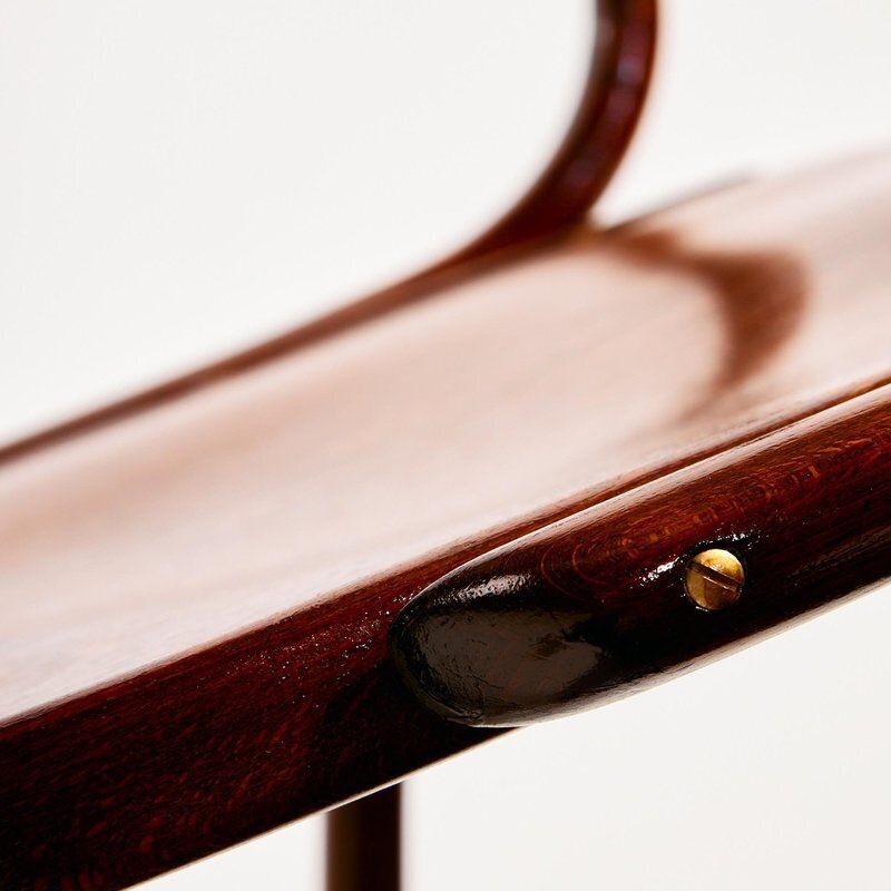 Furniture Beech Rocking Chair By Gustav Siegel For Jacob & Josef Kohn photo