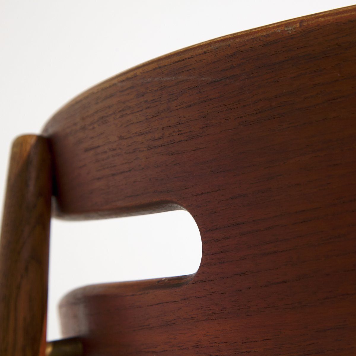 357.0 Teak Model 178 Dining Chair By Johannes Andersen For Bramin, 1960s photo