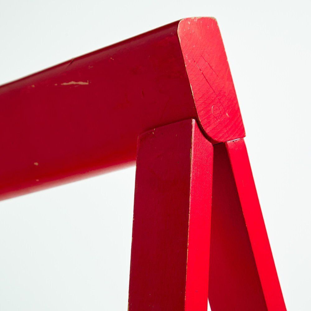 photo buy Set Of Beech Foldable Chairs By Aldo Jacober For Alberto Bazzani, 1960s