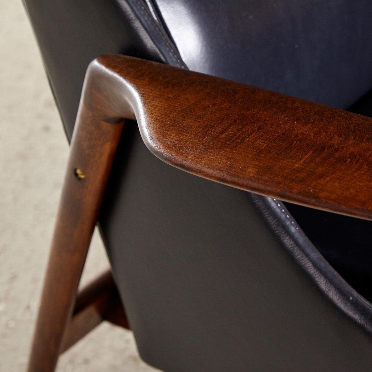 photo for sale Lounge Chair With Footrest By Ib Kofod Larsen