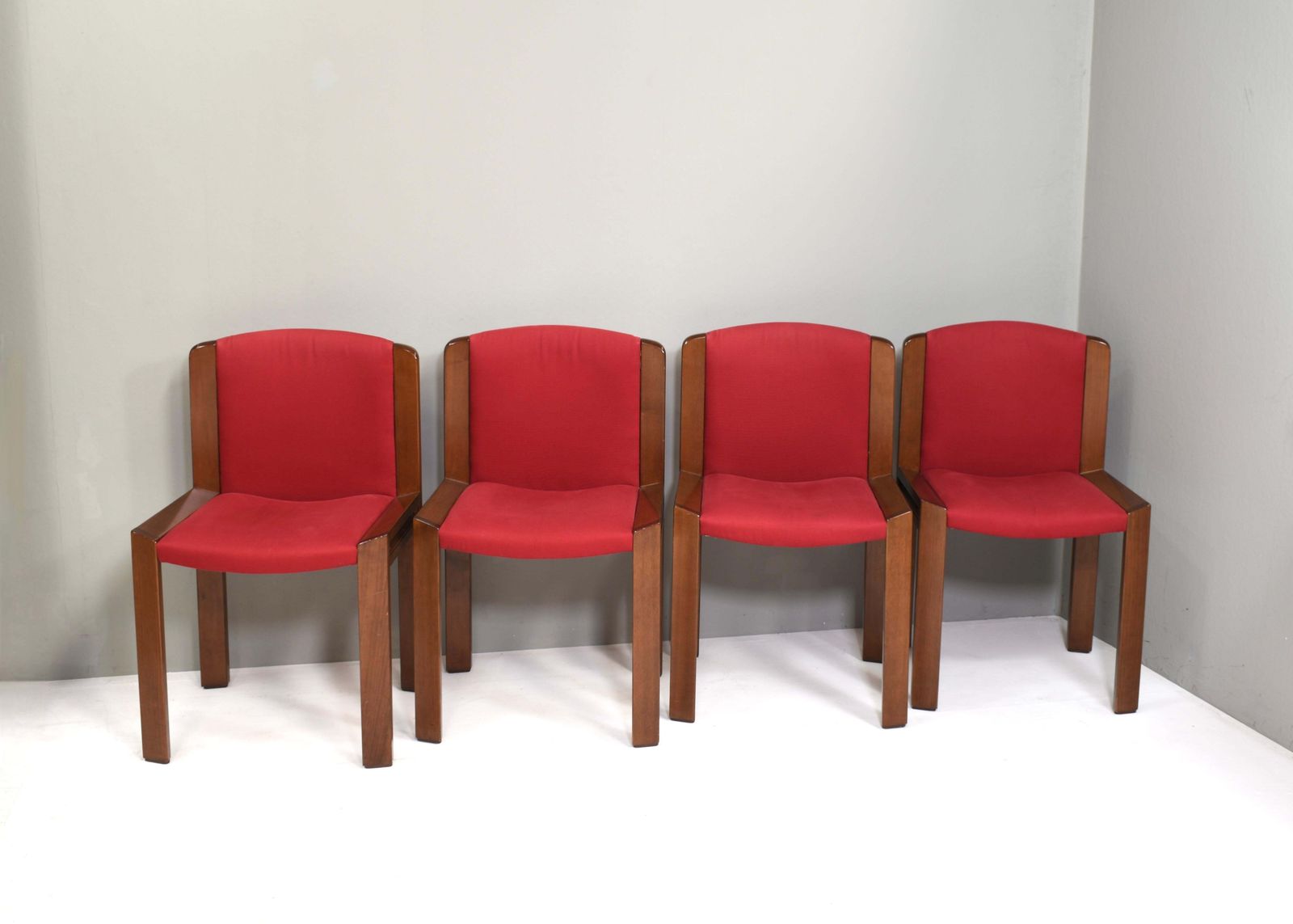 Joe Colombo Set Of 4 'Model 300' Dining Chairs For Pozzi, Italy   1965 photo furniture