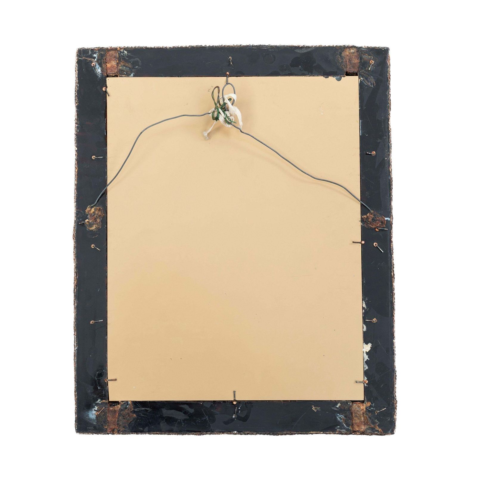photo for sale French Mid Centruy Resin Glass Mosaic Mirror In The Style Of Line Vautrin 1960s