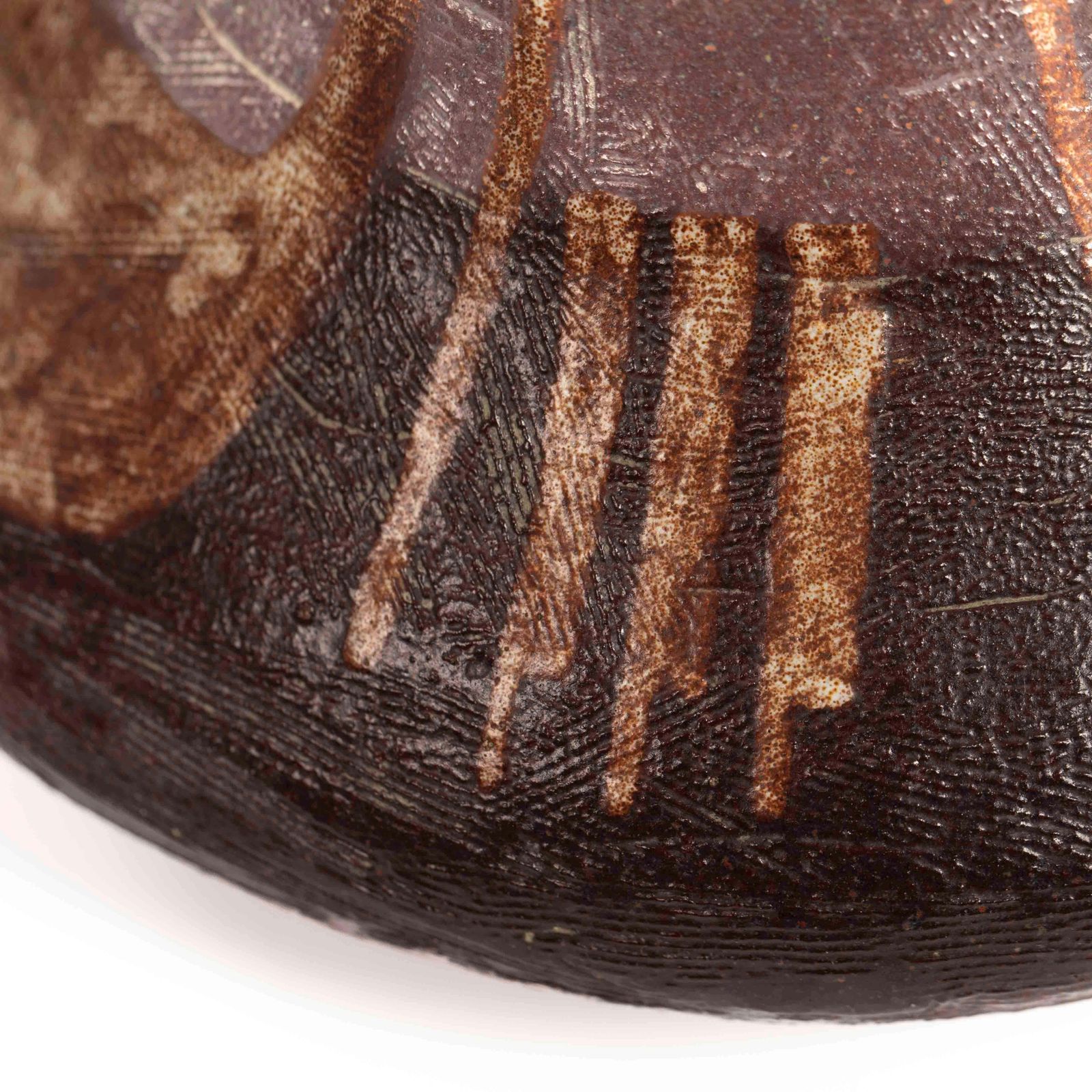 photo vintage Italian Mid Century Ceramic Vase In Etruscan Style In By Mariano Pieroni 1950s