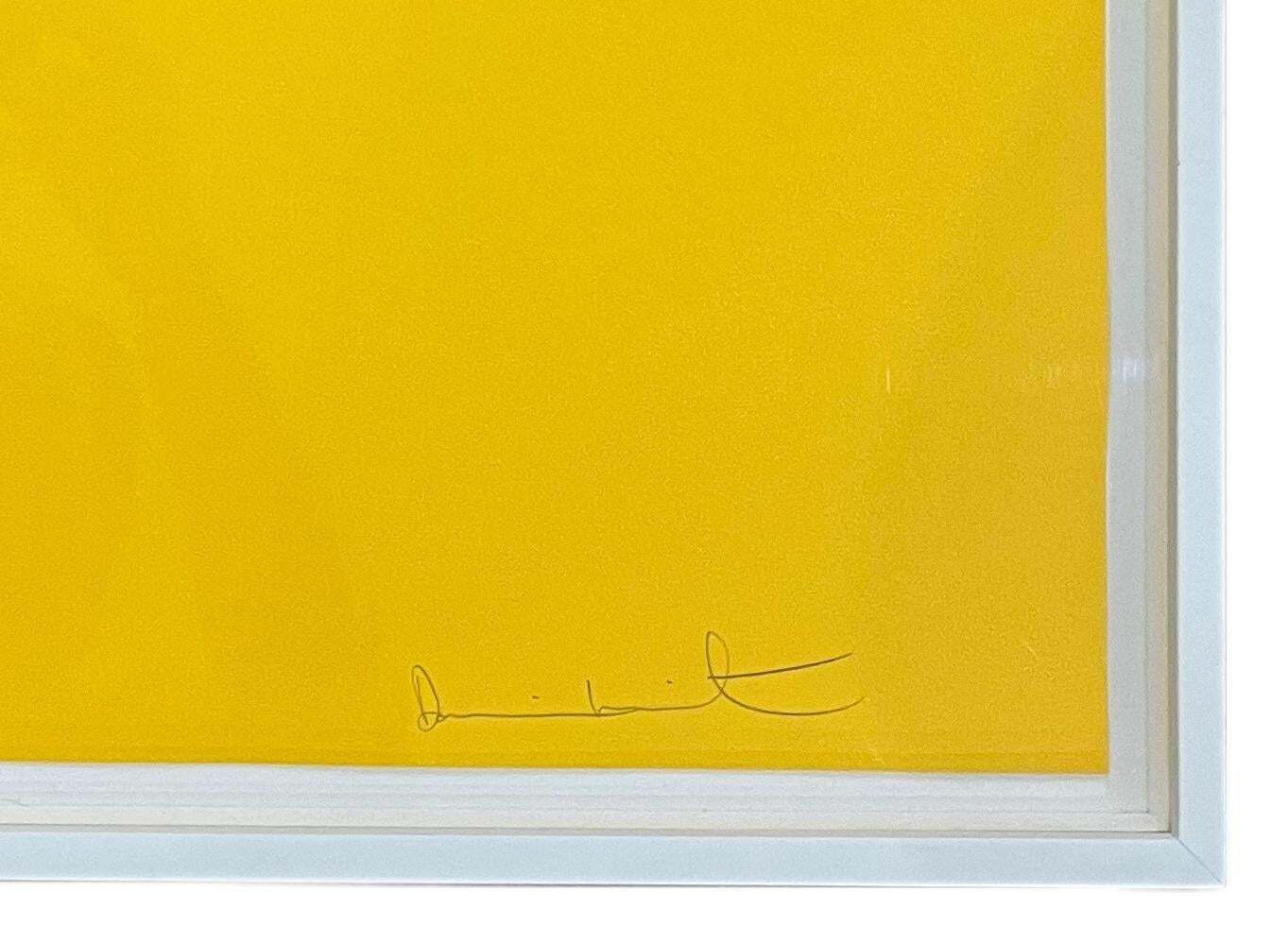 Damien Hirstdamien Hirst   New Beginnings III (Yellow) photo furniture