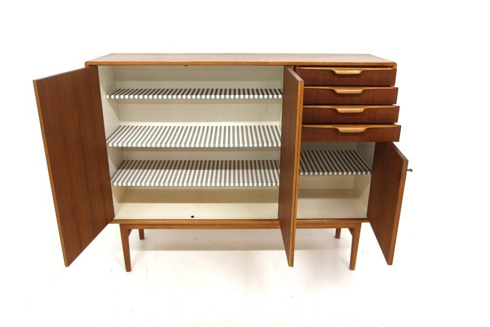 Reno Teak Sideboard By Bertil Fridhagen For Bodafors, Sweden, 1960 photo Furniture