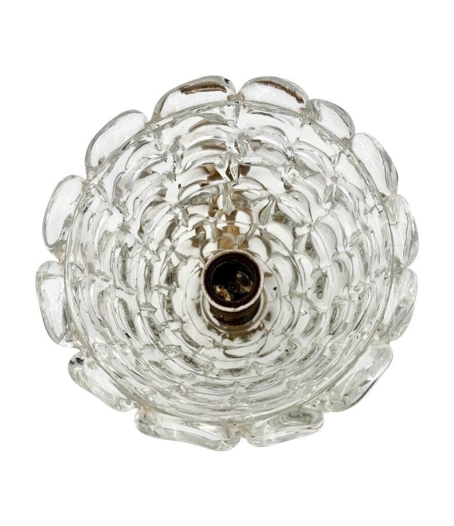 Lighting Two Pairs Of Art Deco 1940s Barovier And Toso Murano Glass And Brass Wall Sconces photo