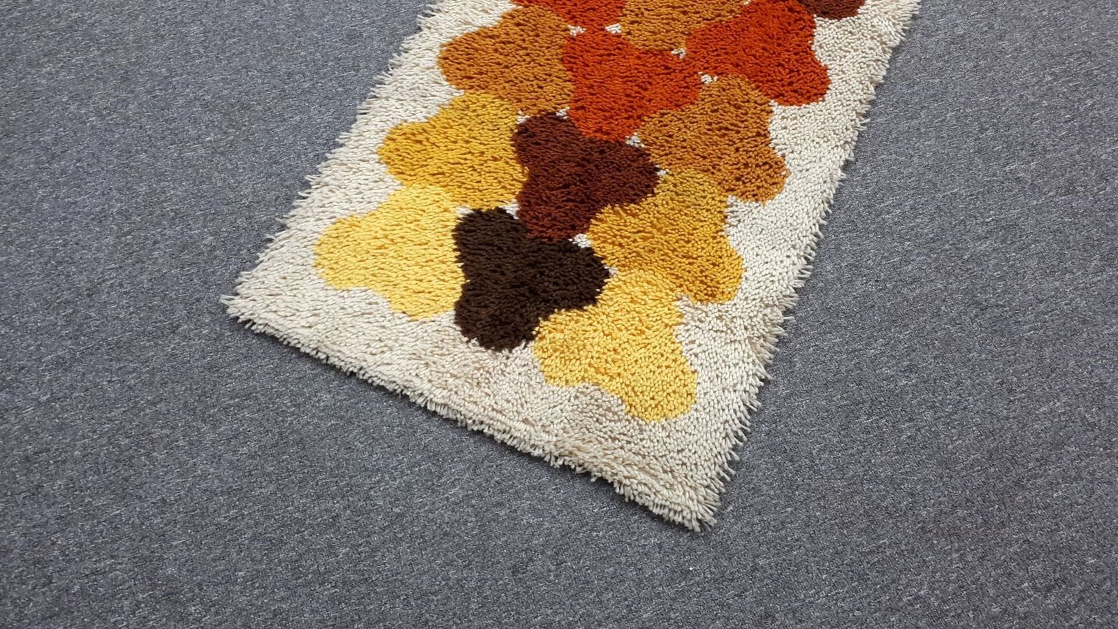 Vintage Pop Art Rug By Desso, 1970s photo for sale