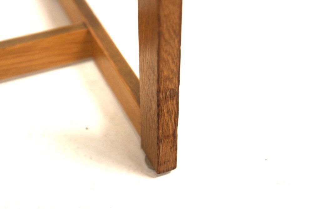 Scandinavian Oak Stool, 1950, 1950s photo 399.0