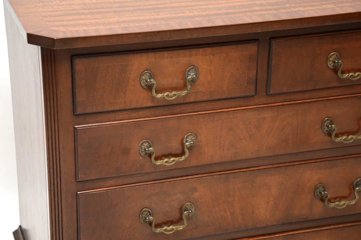 Antique Georgian Style Mahogany Chest Of Drawers / Sideboard photo 1950.0