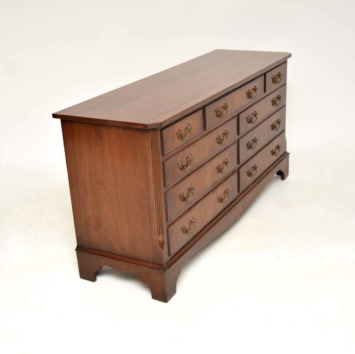 photo for sale Antique Georgian Style Mahogany Chest Of Drawers / Sideboard