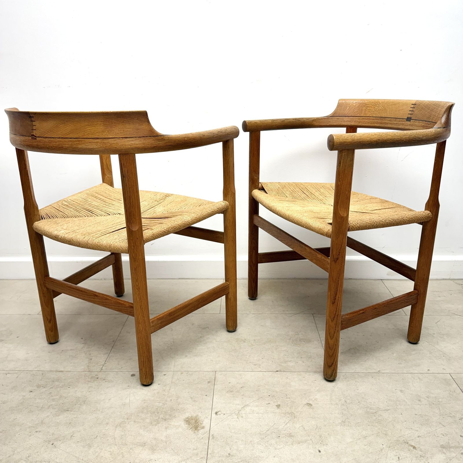 Danish “Captain’s” Chairs By Hans Wegner photo 5000.0