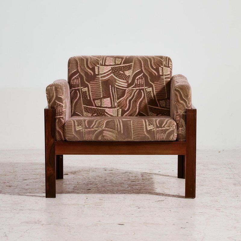 Lounge Chair In Rosewood, 1970s