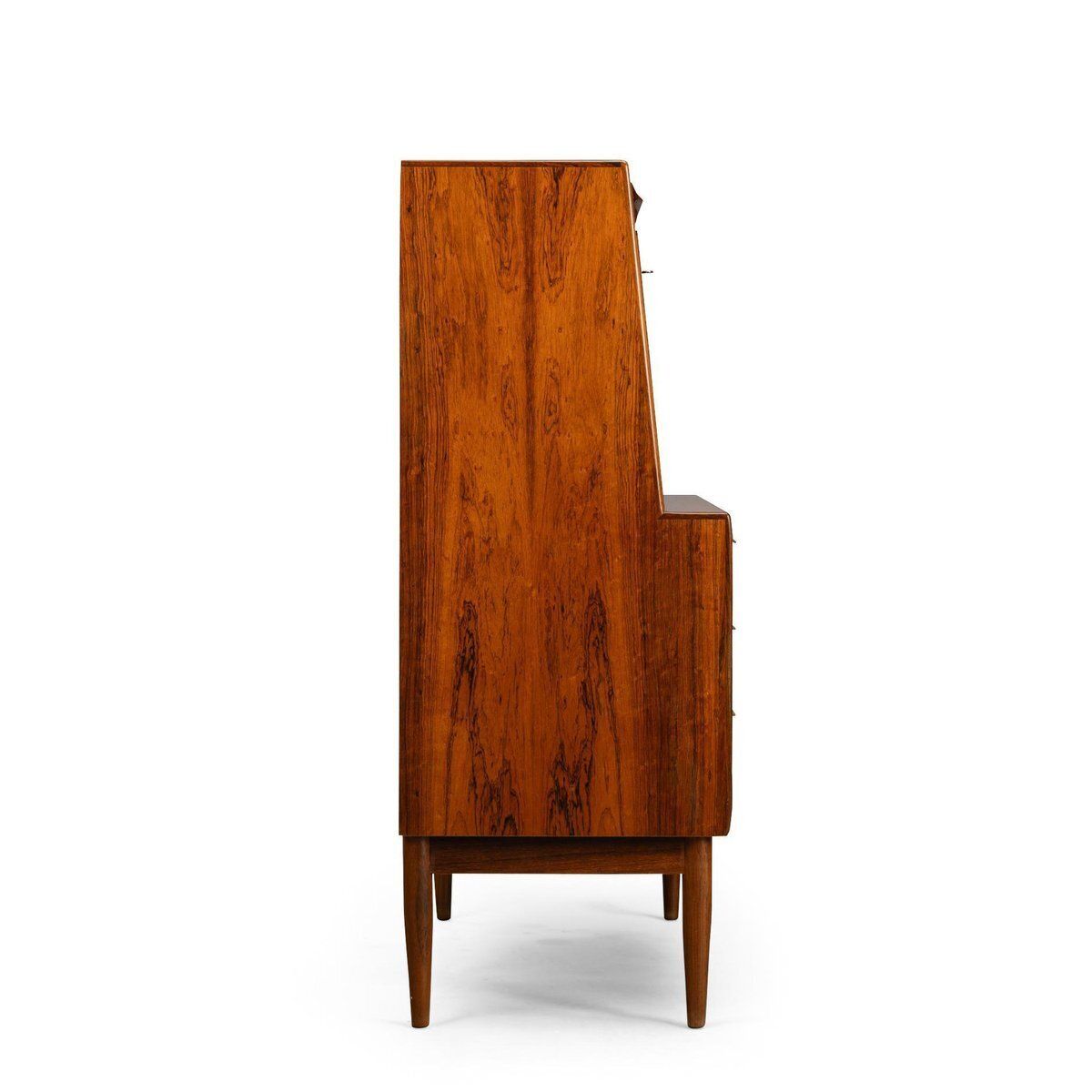 Rosewood Secretary Attributed To Erling Torvits For Klim Mobelfabrik, 1960s photo Furniture