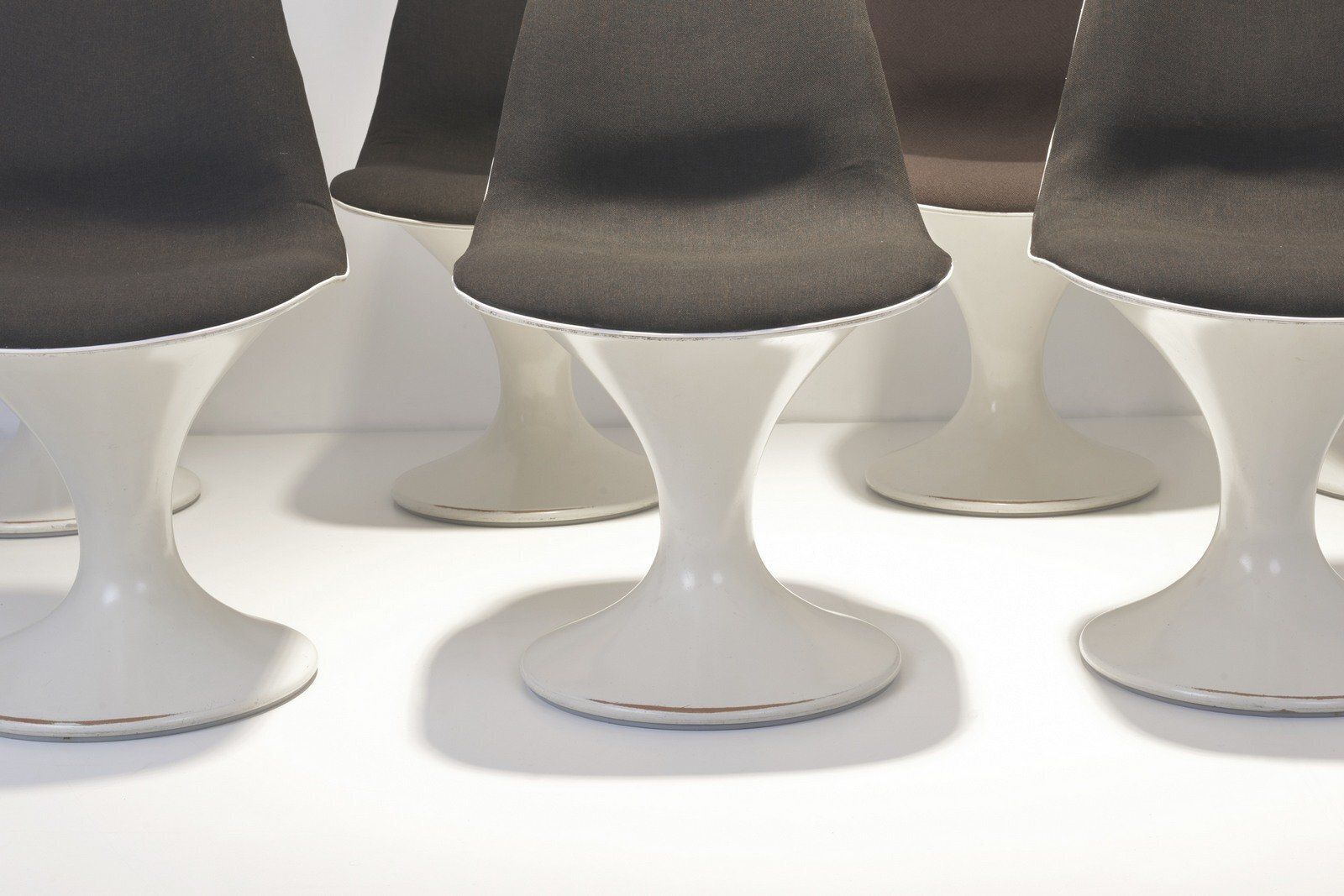 photo buy Swivel Orbit Chairs By Markus Farner And Walter Grunder For Vitra, 1965, Set Of 7