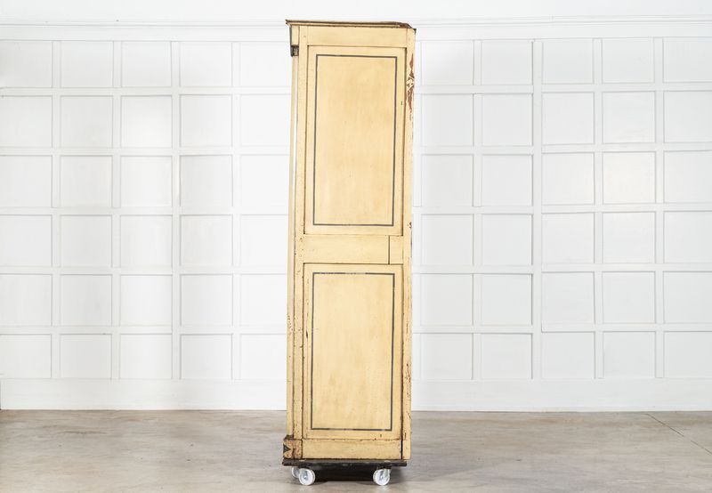 19thc French Empire Painted Oak Armoire photo buy