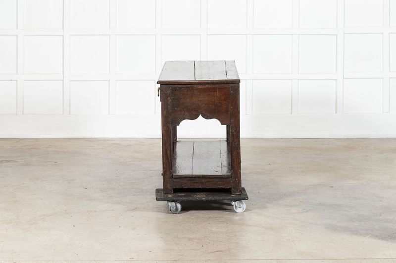 18thc English Oak Dresser Base photo buy