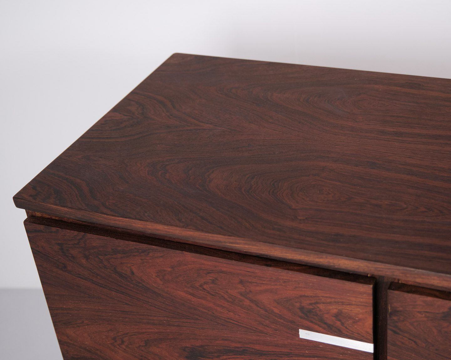 Sideboard   Rosewood   Aluminum Handles & Feet   Kai Kristiansen   Feldballes Furniture Factory (Fm Furniture)   1960s photo vinterior