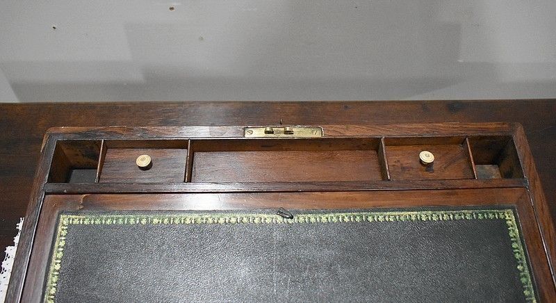 Box Writing Case Marine Rosewood 19th Century photo vintage
