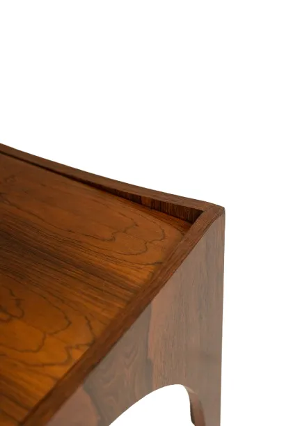 Pair Of Rosewood Side Tables Or Coffee Tables. 1970s photo Furniture