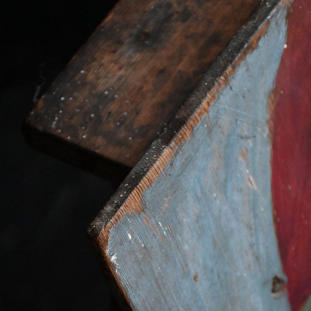 photo furniture English Fairground Board Hand Painted Detail On Sectioned