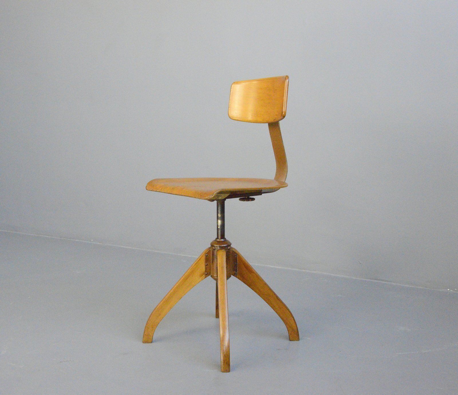 Ama Elastik Factory Chair Circa 1930s