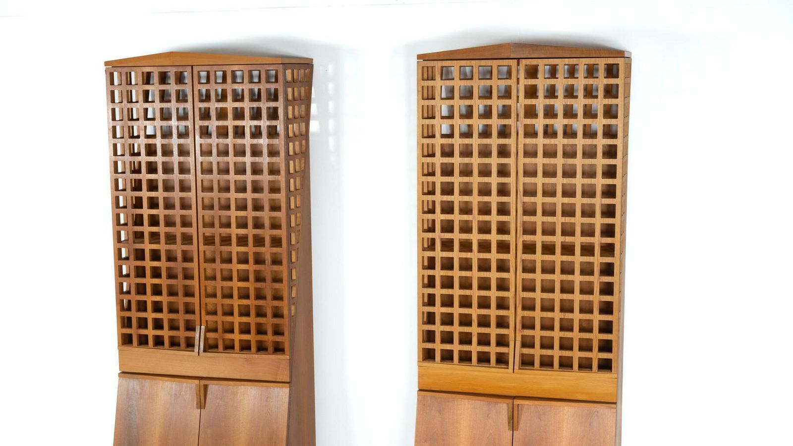 Mid Century Bookcase By Adriano & Paolo Suman, Giorgetti, 1980s   2 Available photo for sale